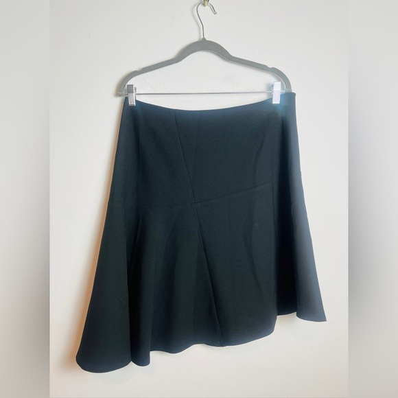 Hugo Boss Vasty Pleated Asymmetrical A-line Skirt - Picture 2 of 15